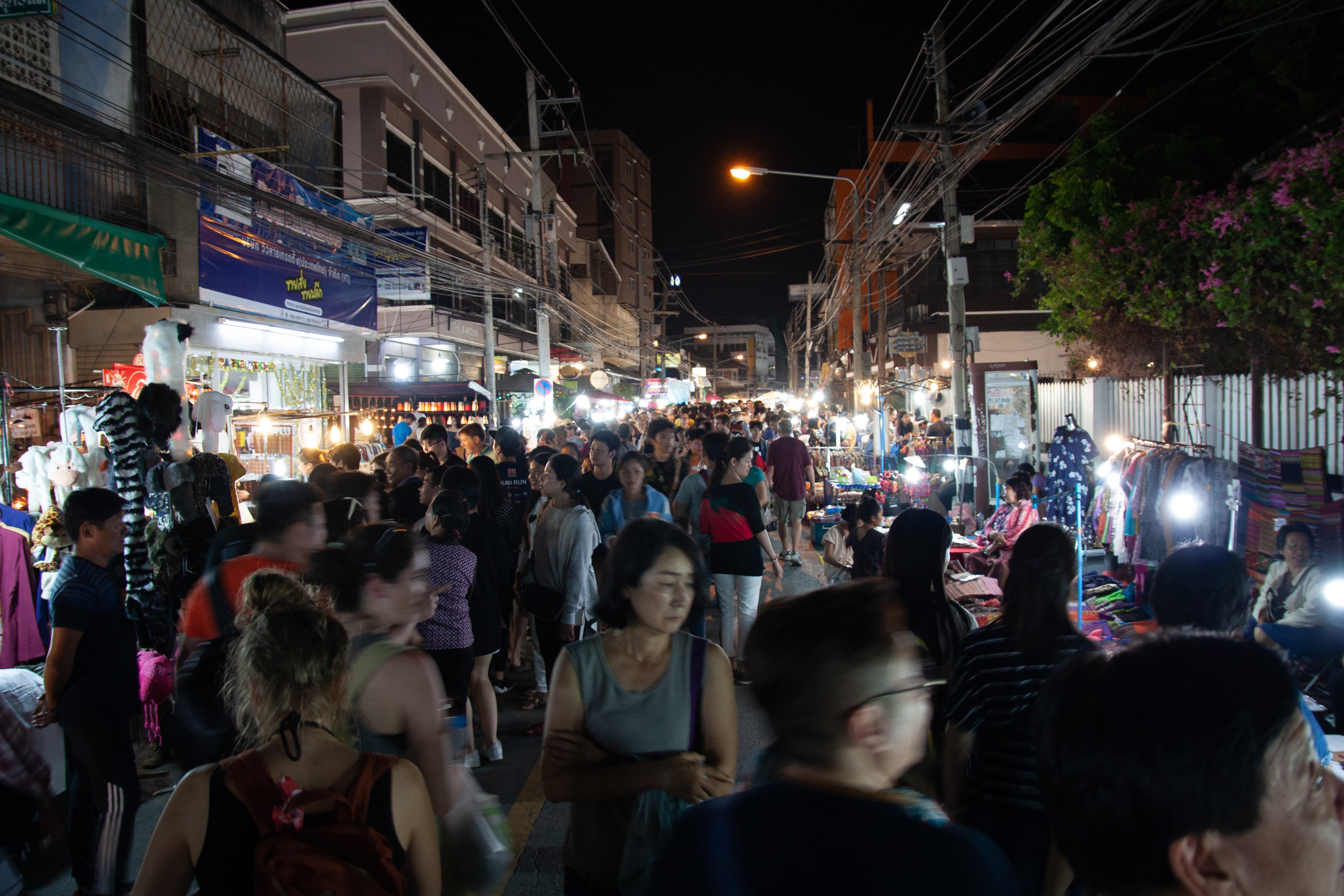 sobotní trh v Chaing Mai